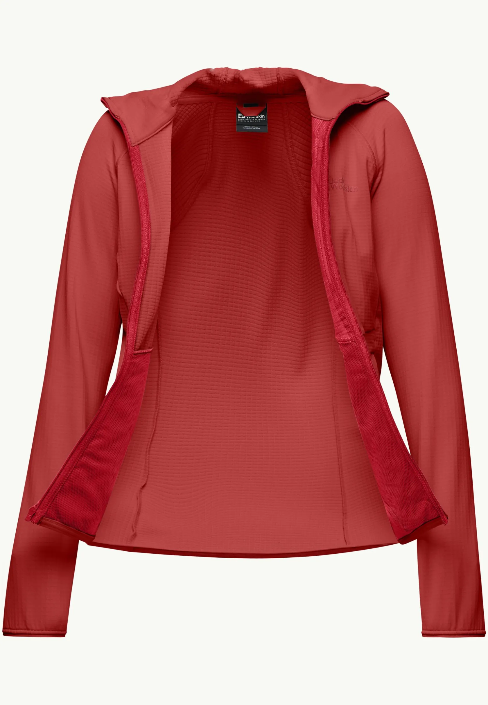 Wandelen|Voor- En Najaarsjacks/-Jassen|Jack Wolfskin Kolbenberg Hooded Fz W
