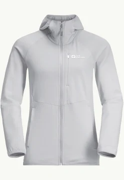 Wandelen|Voor- En Najaarsjacks/-Jassen|Jack Wolfskin Kolbenberg Hooded Fz W