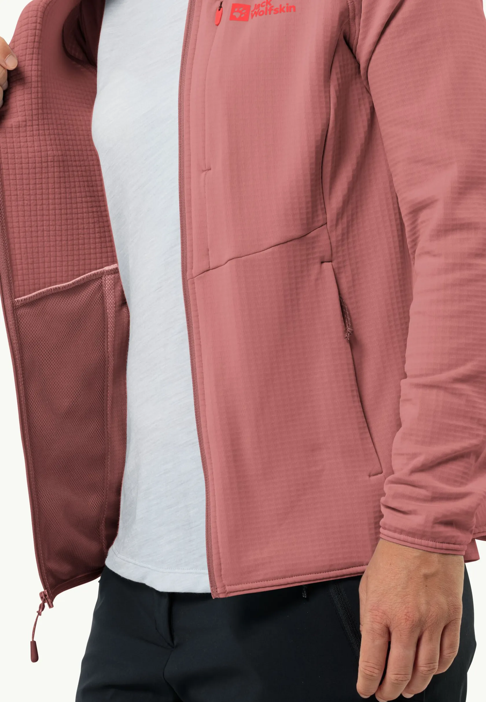 Wandelen|Voor- En Najaarsjacks/-Jassen|Jack Wolfskin Kolbenberg Hooded Fz W