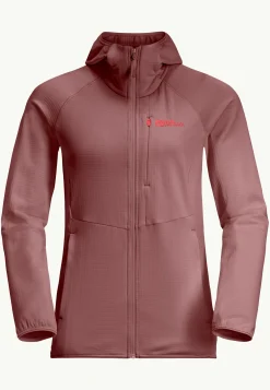Wandelen|Voor- En Najaarsjacks/-Jassen|Jack Wolfskin Kolbenberg Hooded Fz W