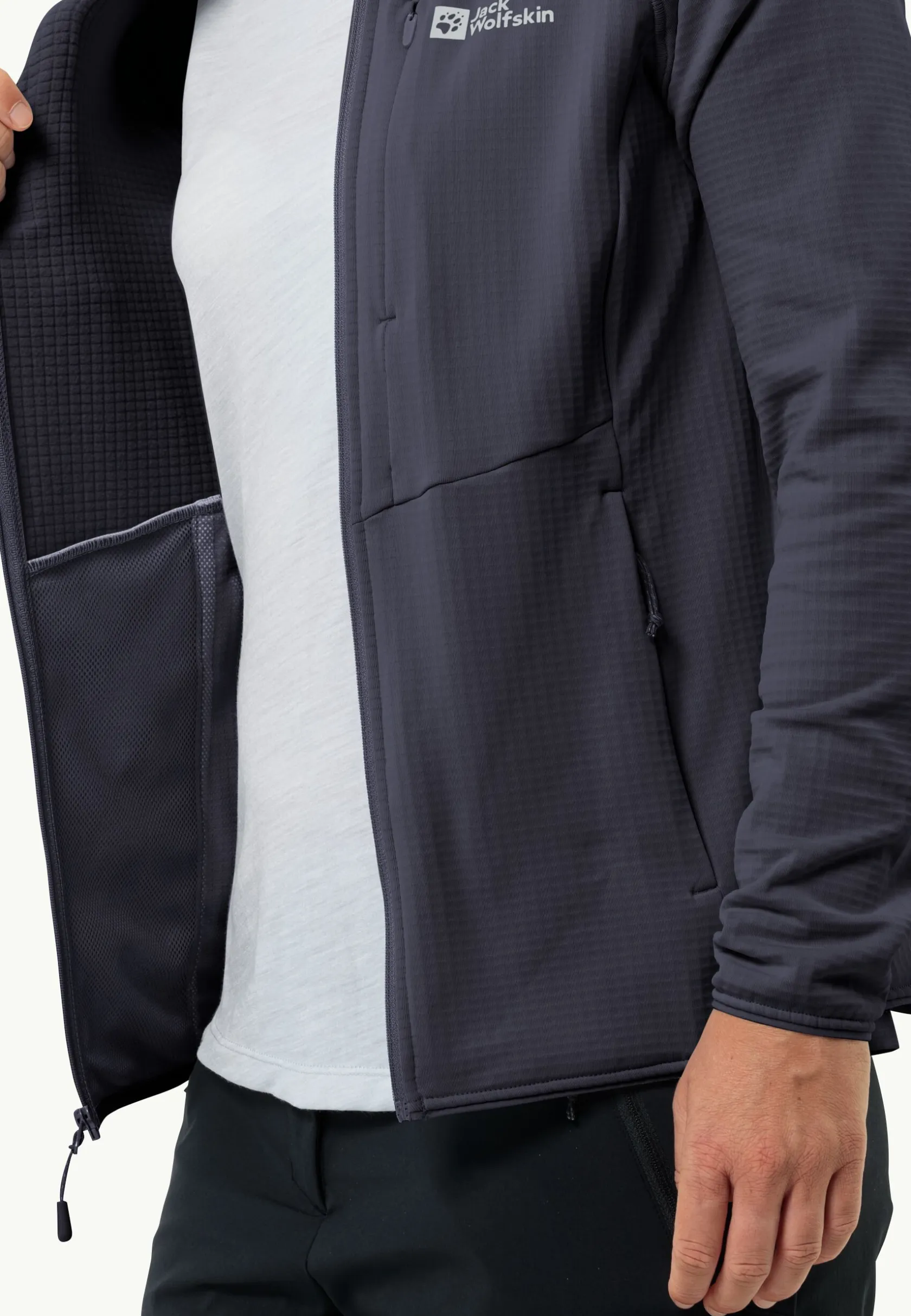 Wandelen|Voor- En Najaarsjacks/-Jassen|Jack Wolfskin Kolbenberg Hooded Fz W