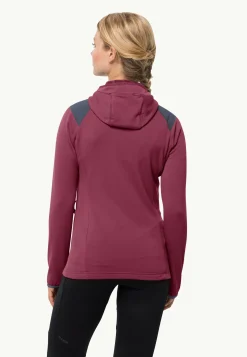 Wandelen|Voor- En Najaarsjacks/-Jassen|Jack Wolfskin Kolbenberg Hooded Fz W