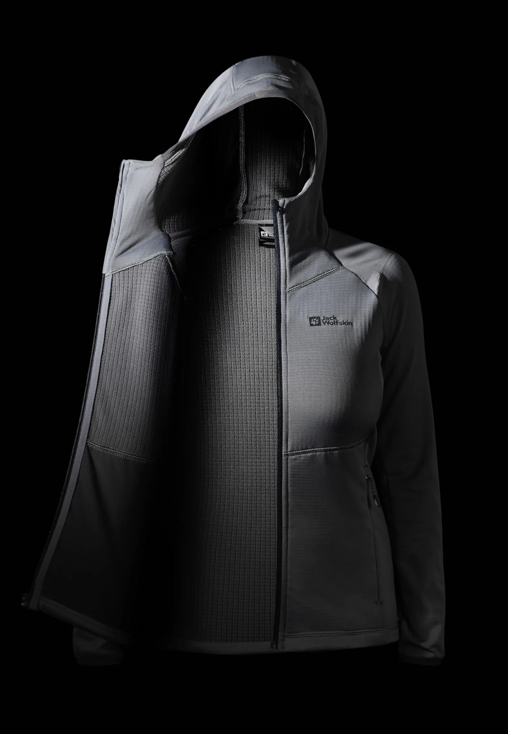 Wandelen|Voor- En Najaarsjacks/-Jassen|Jack Wolfskin Kolbenberg Hooded Fz W