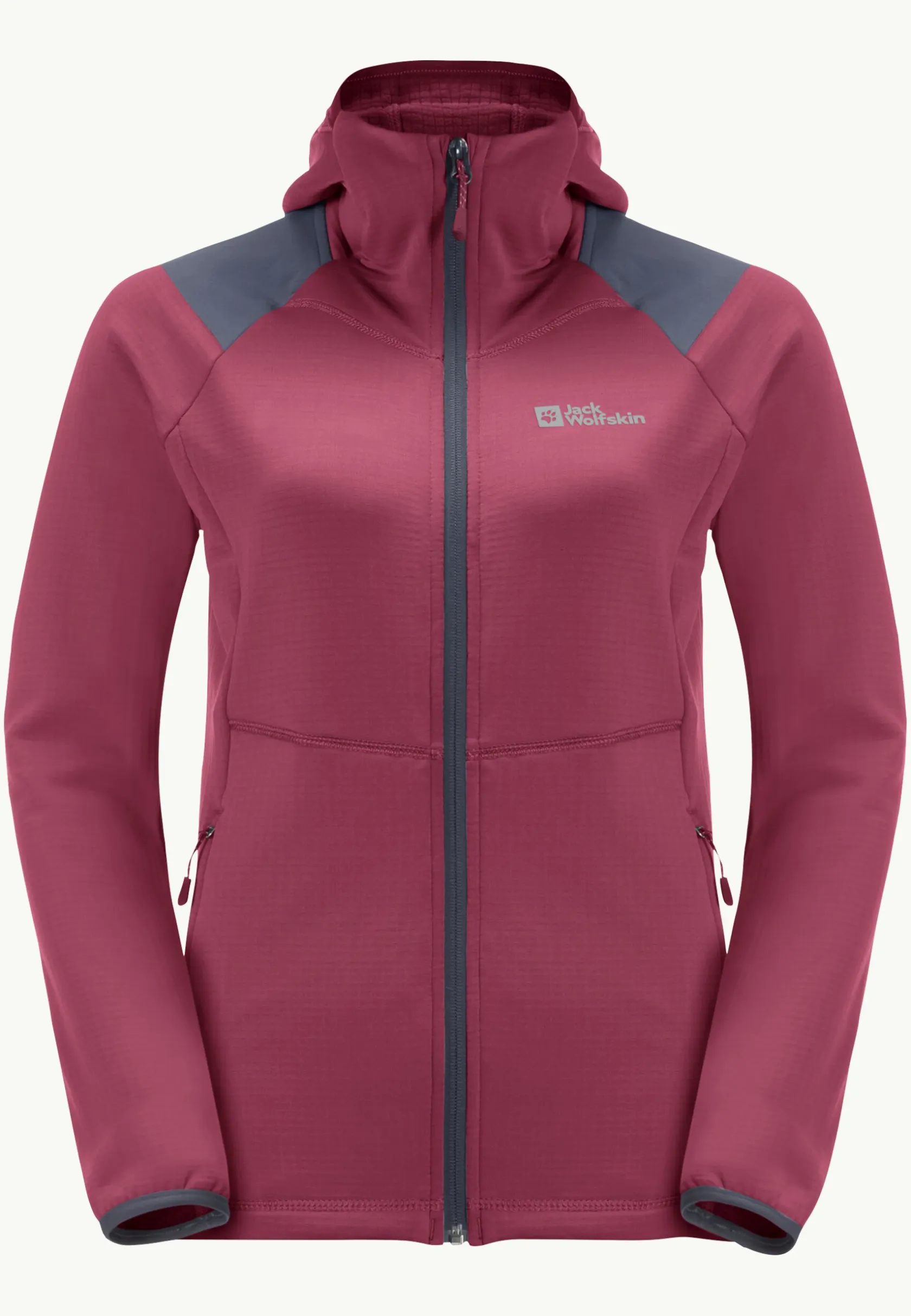 Wandelen|Voor- En Najaarsjacks/-Jassen|Jack Wolfskin Kolbenberg Hooded Fz W
