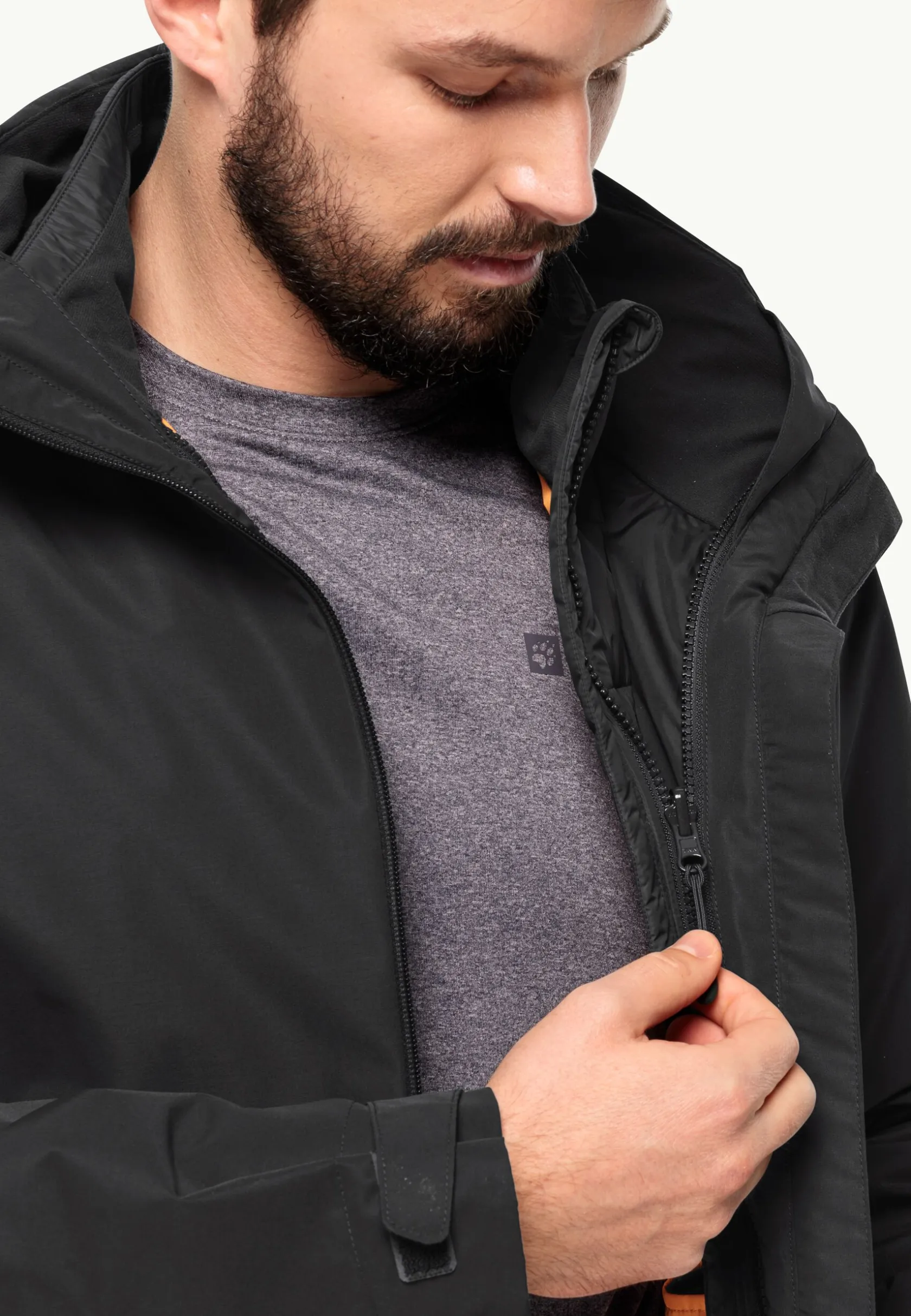 Wandelen|Voor- En Najaarsjacks/-Jassen|Jack Wolfskin Lapawa Ins Jkt M