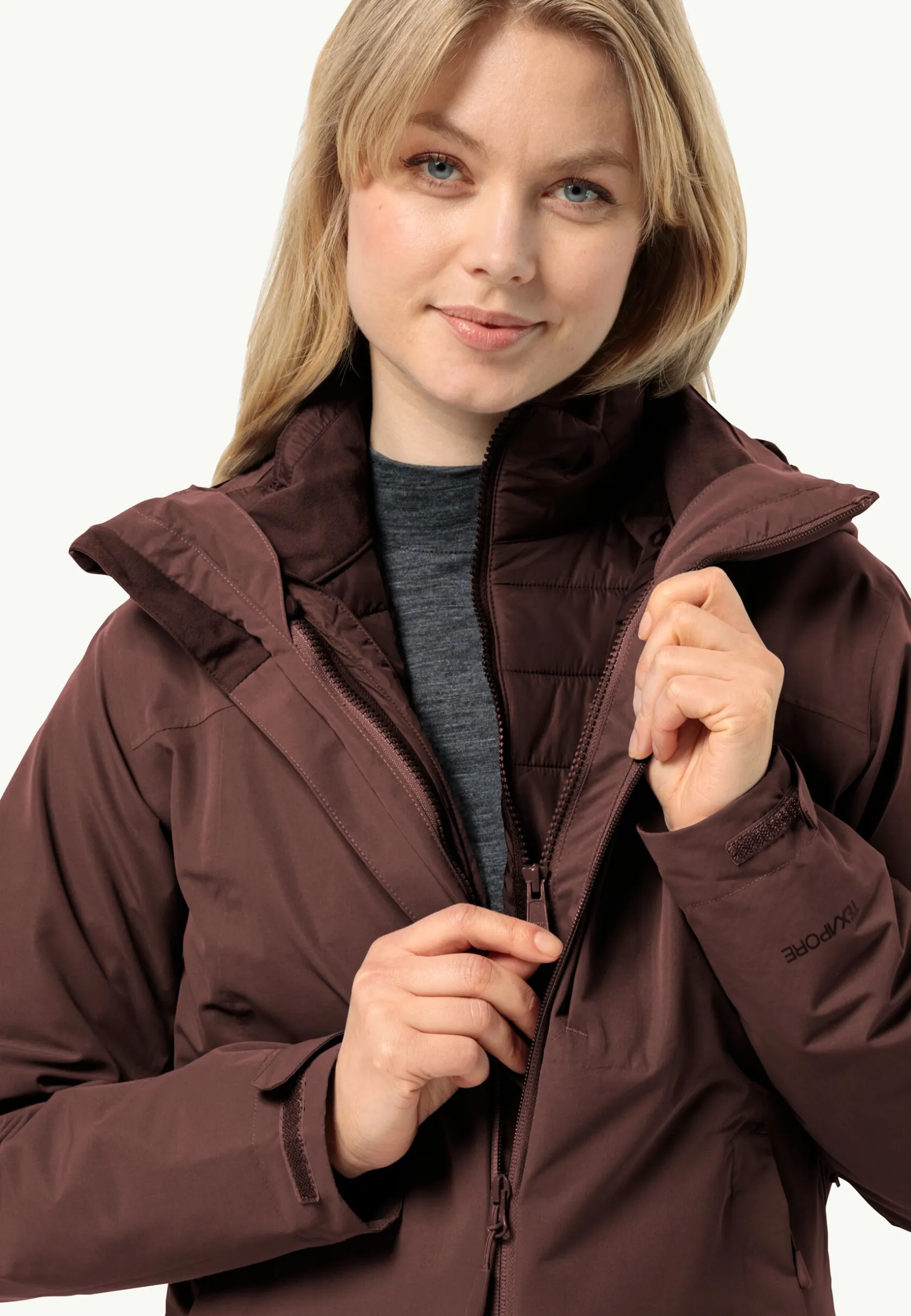Wandelen|Voor- En Najaarsjacks/-Jassen|Jack Wolfskin Lapawa Ins Jkt W