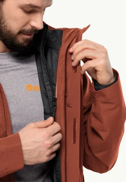 Wandelen|Voor- En Najaarsjacks/-Jassen|Jack Wolfskin Luntal 3in1 Jkt M