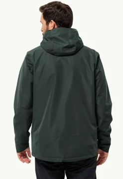Wandelen|Voor- En Najaarsjacks/-Jassen|Jack Wolfskin Luntal 3in1 Jkt M
