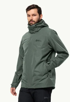 Wandelen|Voor- En Najaarsjacks/-Jassen|Jack Wolfskin Luntal 3in1 Jkt M