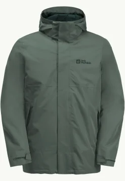 Wandelen|Voor- En Najaarsjacks/-Jassen|Jack Wolfskin Luntal 3in1 Jkt M