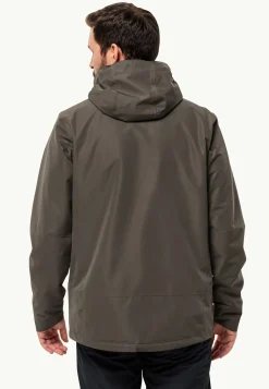 Wandelen|Voor- En Najaarsjacks/-Jassen|Jack Wolfskin Luntal 3in1 Jkt M