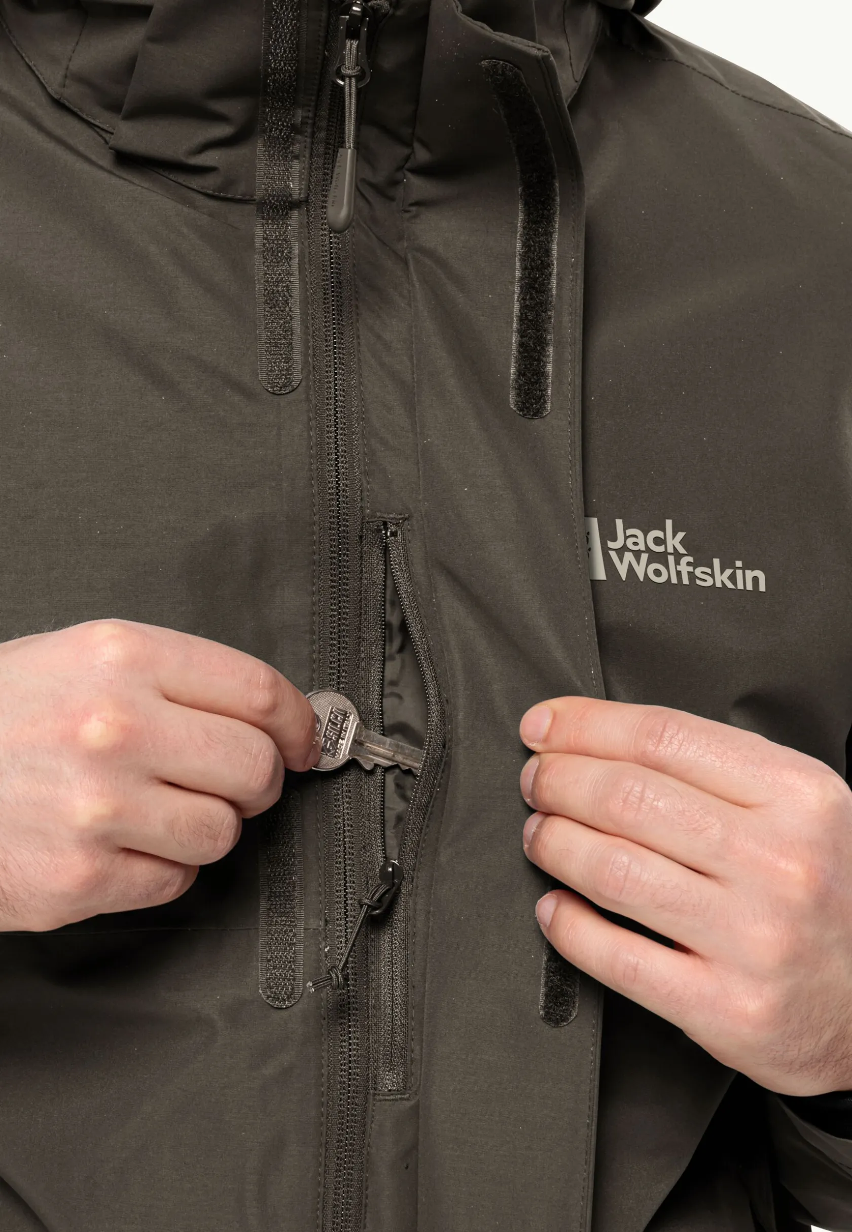 Wandelen|Voor- En Najaarsjacks/-Jassen|Jack Wolfskin Luntal 3in1 Jkt M