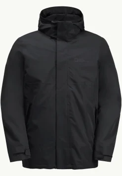 Wandelen|Voor- En Najaarsjacks/-Jassen|Jack Wolfskin Luntal 3in1 Jkt M