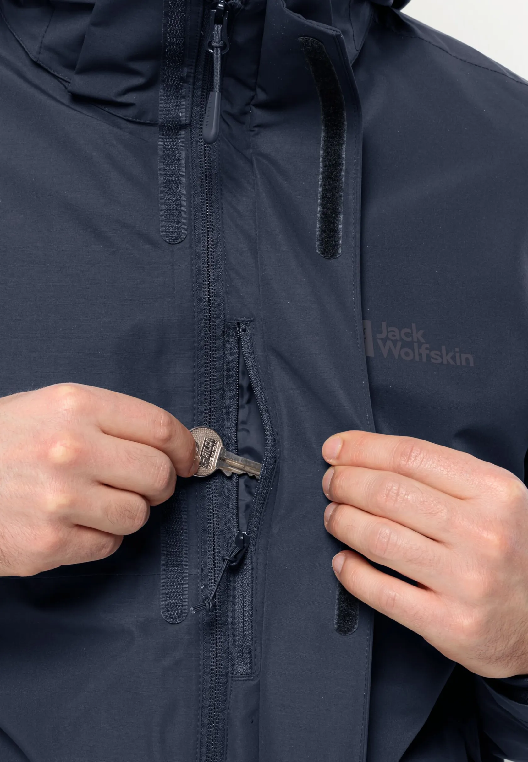 Wandelen|Voor- En Najaarsjacks/-Jassen|Jack Wolfskin Luntal 3in1 Jkt M