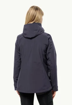 Wandelen|Voor- En Najaarsjacks/-Jassen|Jack Wolfskin Luntal 3in1 Jkt W