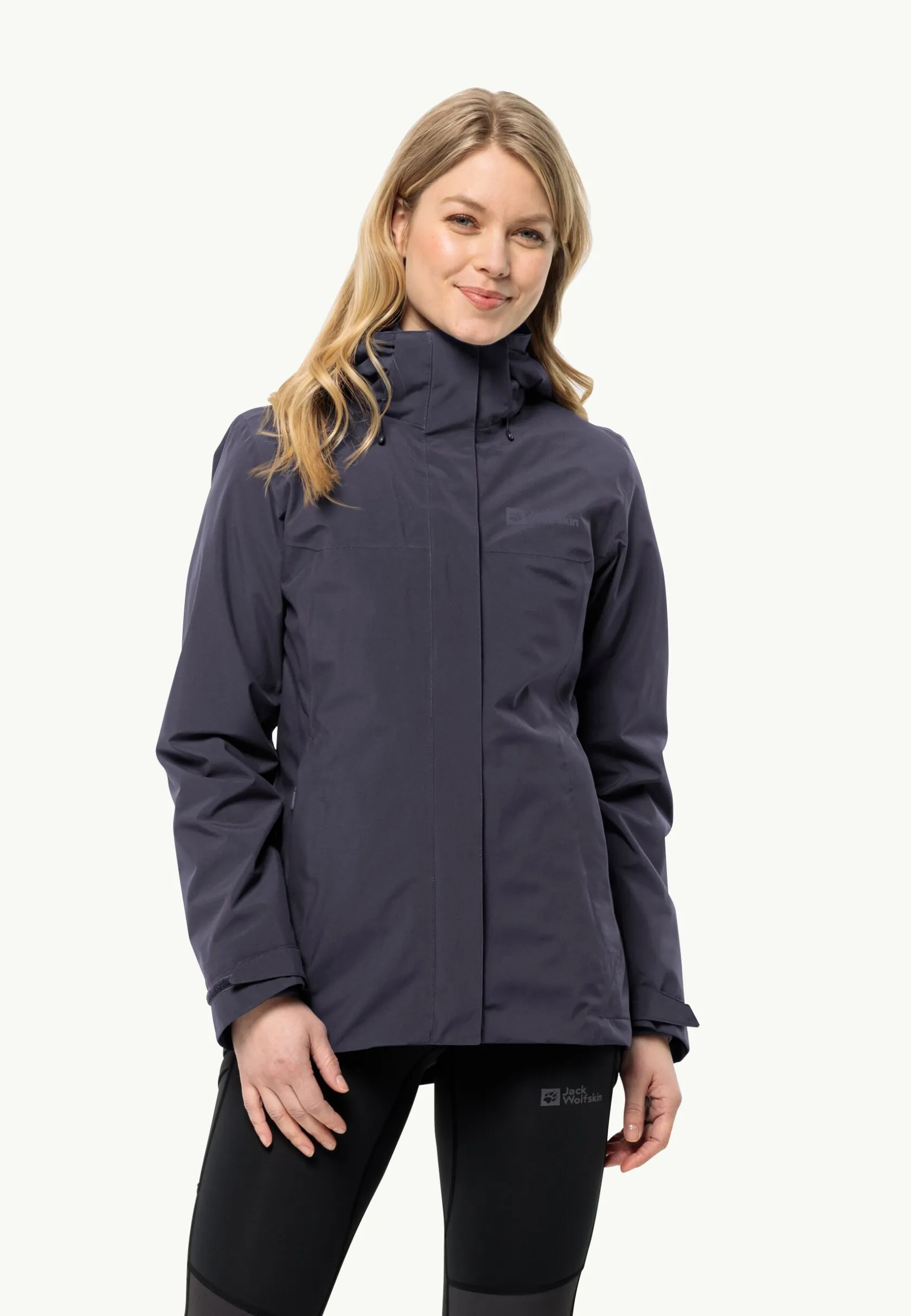Wandelen|Voor- En Najaarsjacks/-Jassen|Jack Wolfskin Luntal 3in1 Jkt W