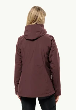 Wandelen|Voor- En Najaarsjacks/-Jassen|Jack Wolfskin Luntal 3in1 Jkt W