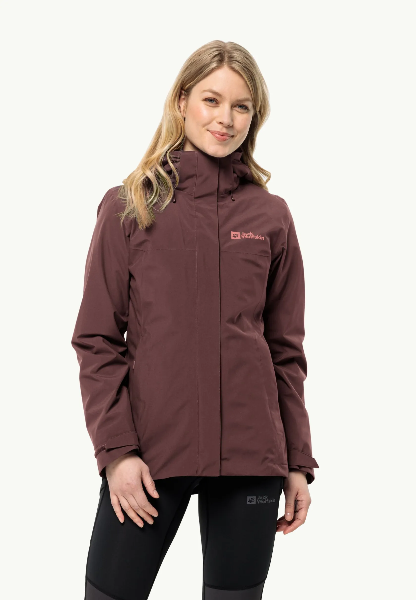Wandelen|Voor- En Najaarsjacks/-Jassen|Jack Wolfskin Luntal 3in1 Jkt W