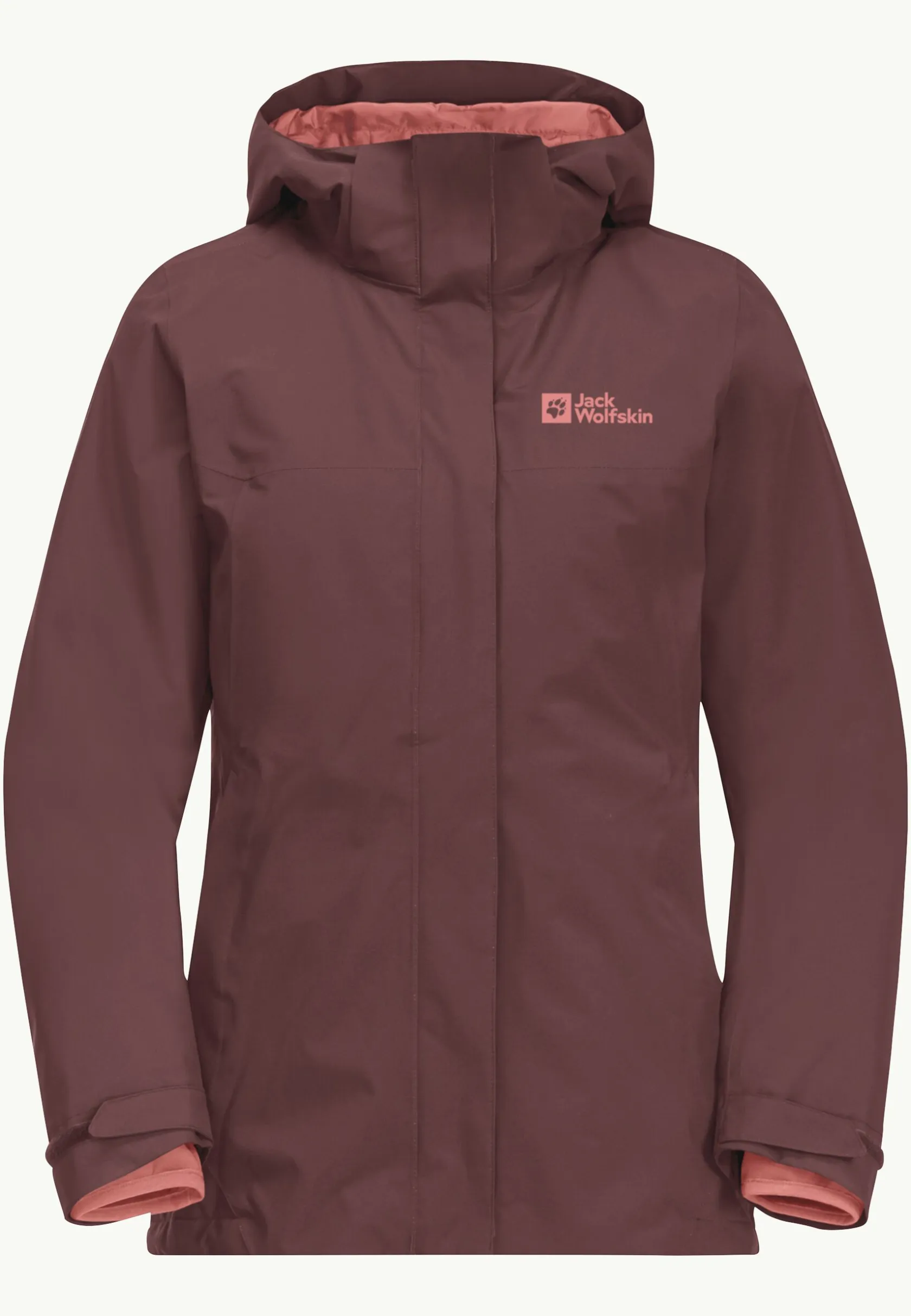 Wandelen|Voor- En Najaarsjacks/-Jassen|Jack Wolfskin Luntal 3in1 Jkt W