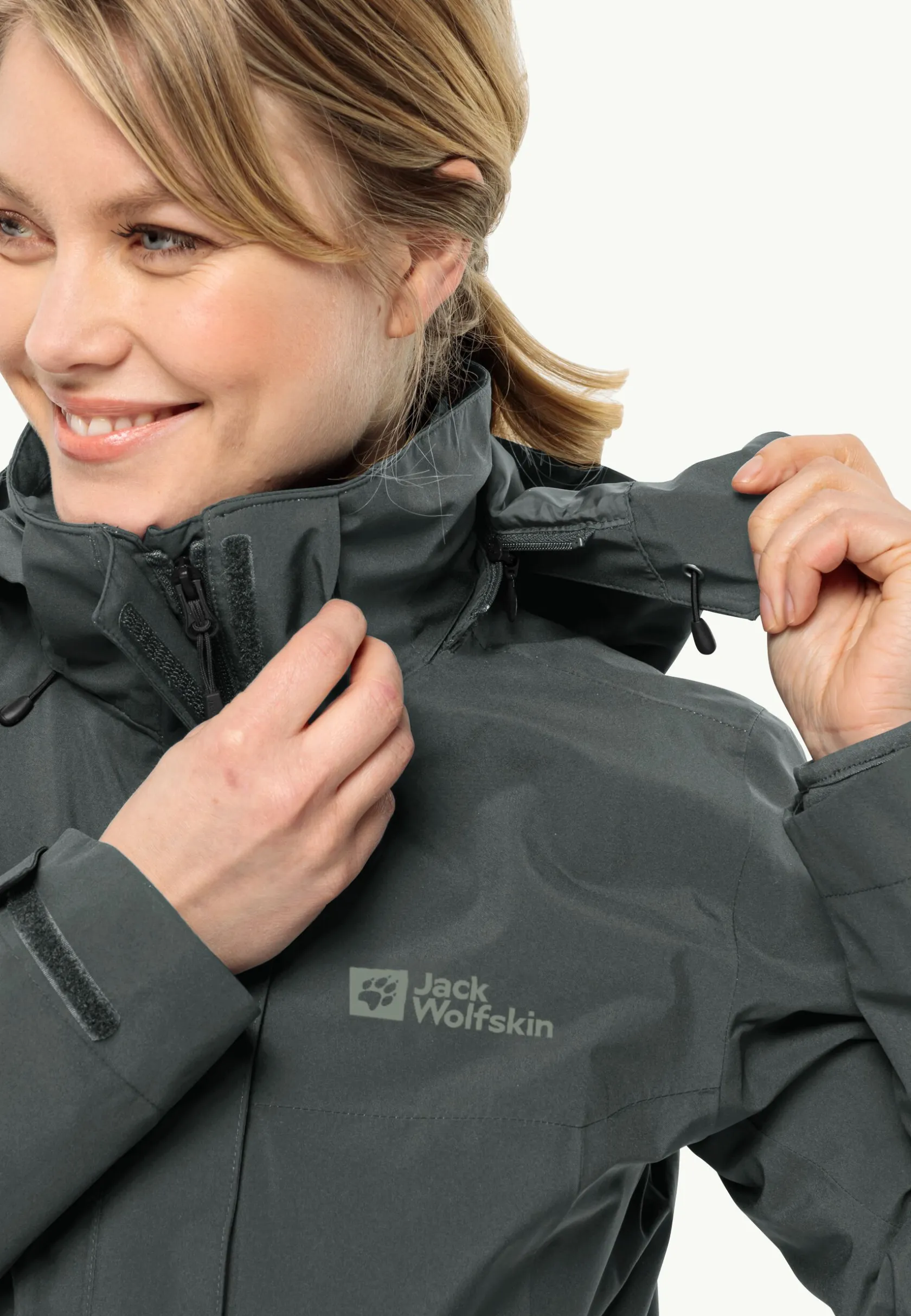 Wandelen|Voor- En Najaarsjacks/-Jassen|Jack Wolfskin Luntal 3in1 Jkt W