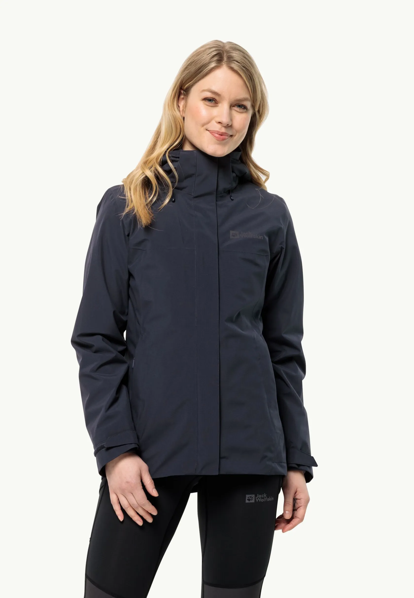 Wandelen|Voor- En Najaarsjacks/-Jassen|Jack Wolfskin Luntal 3in1 Jkt W