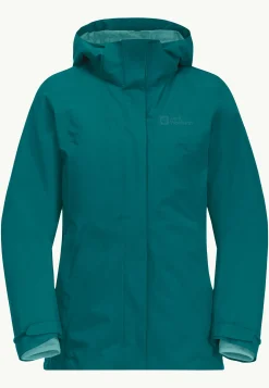 Wandelen|Voor- En Najaarsjacks/-Jassen|Jack Wolfskin Luntal 3in1 Jkt W