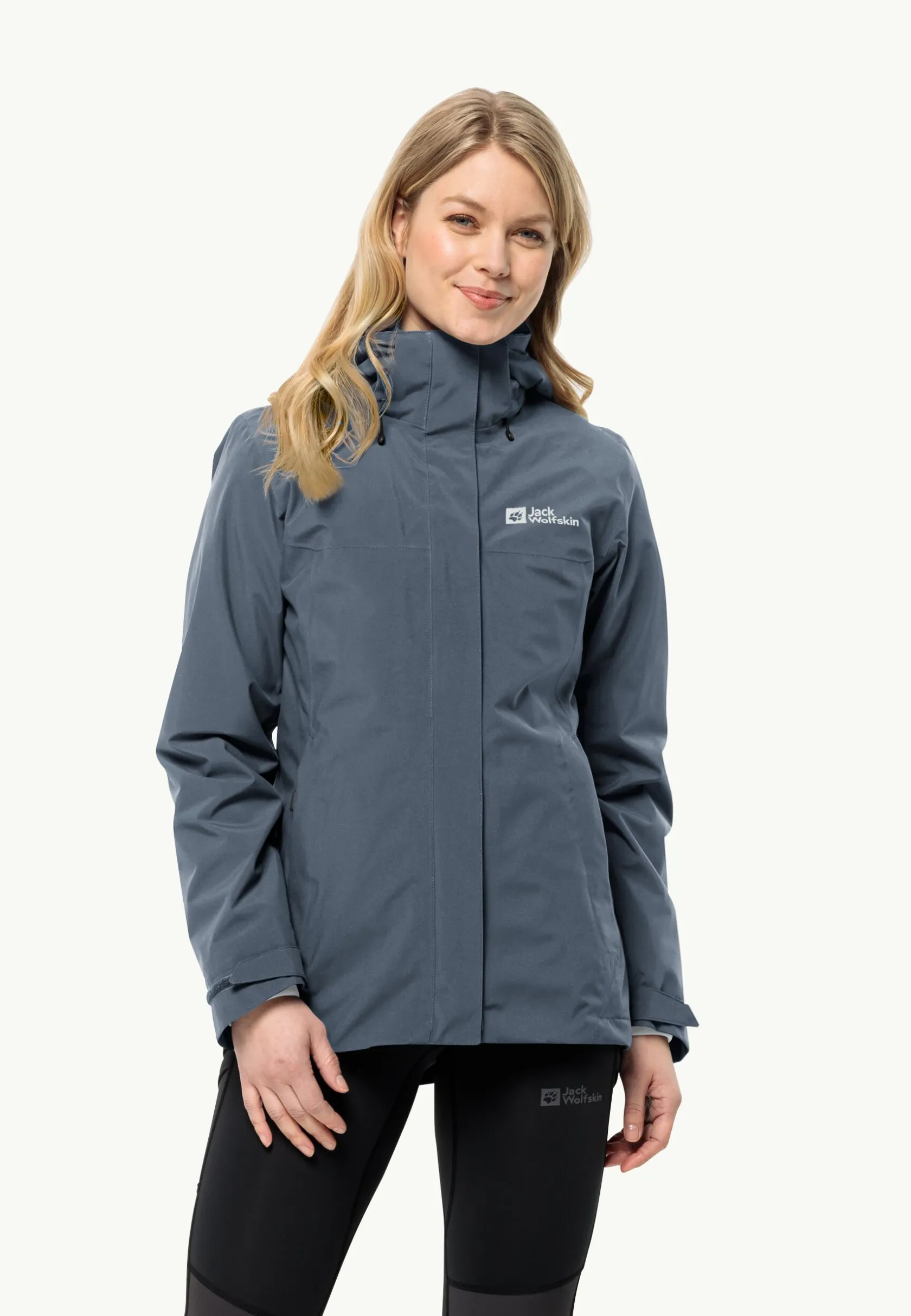Wandelen|Voor- En Najaarsjacks/-Jassen|Jack Wolfskin Luntal 3in1 Jkt W