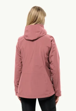 Wandelen|Voor- En Najaarsjacks/-Jassen|Jack Wolfskin Luntal 3in1 Jkt W