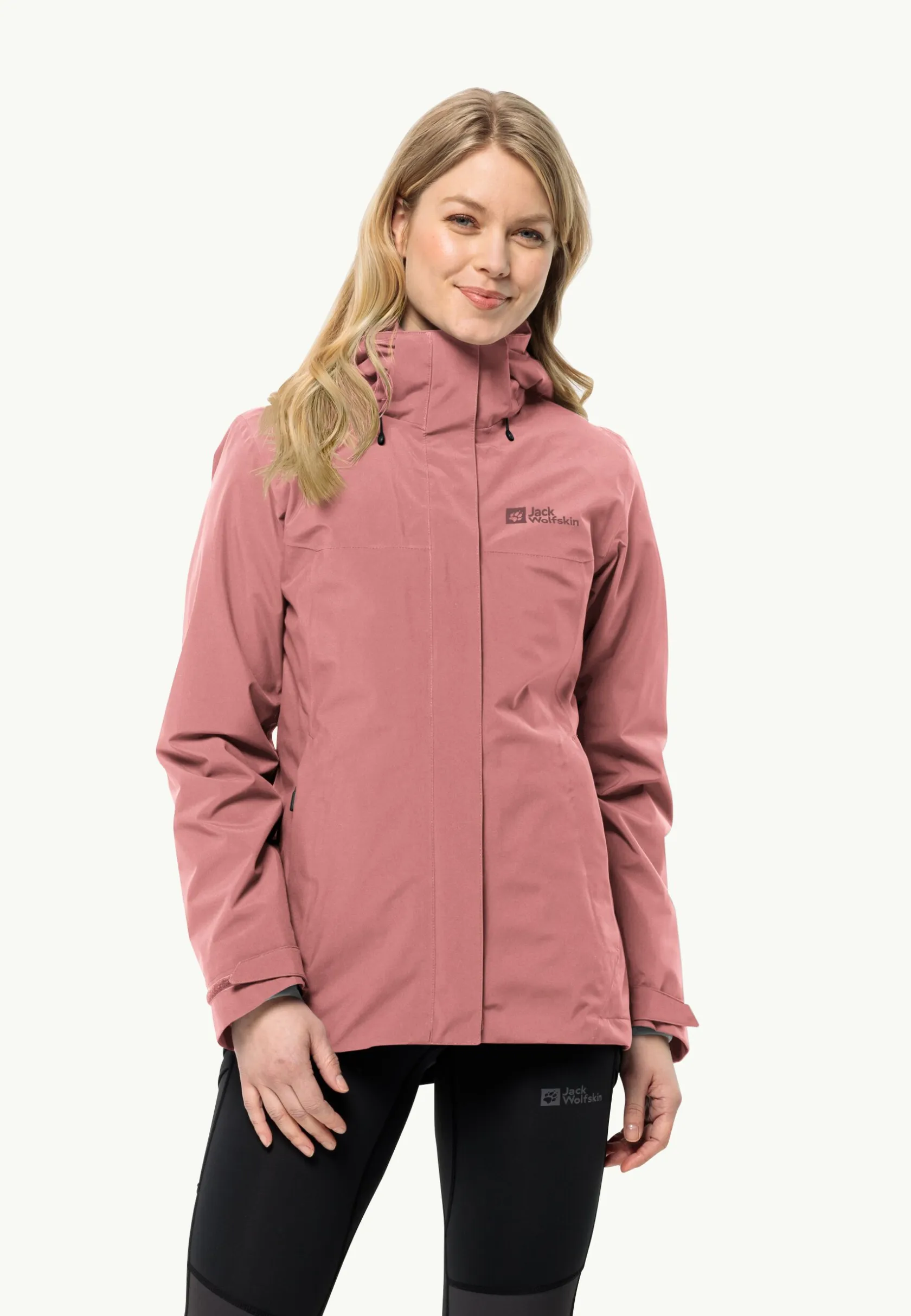 Wandelen|Voor- En Najaarsjacks/-Jassen|Jack Wolfskin Luntal 3in1 Jkt W