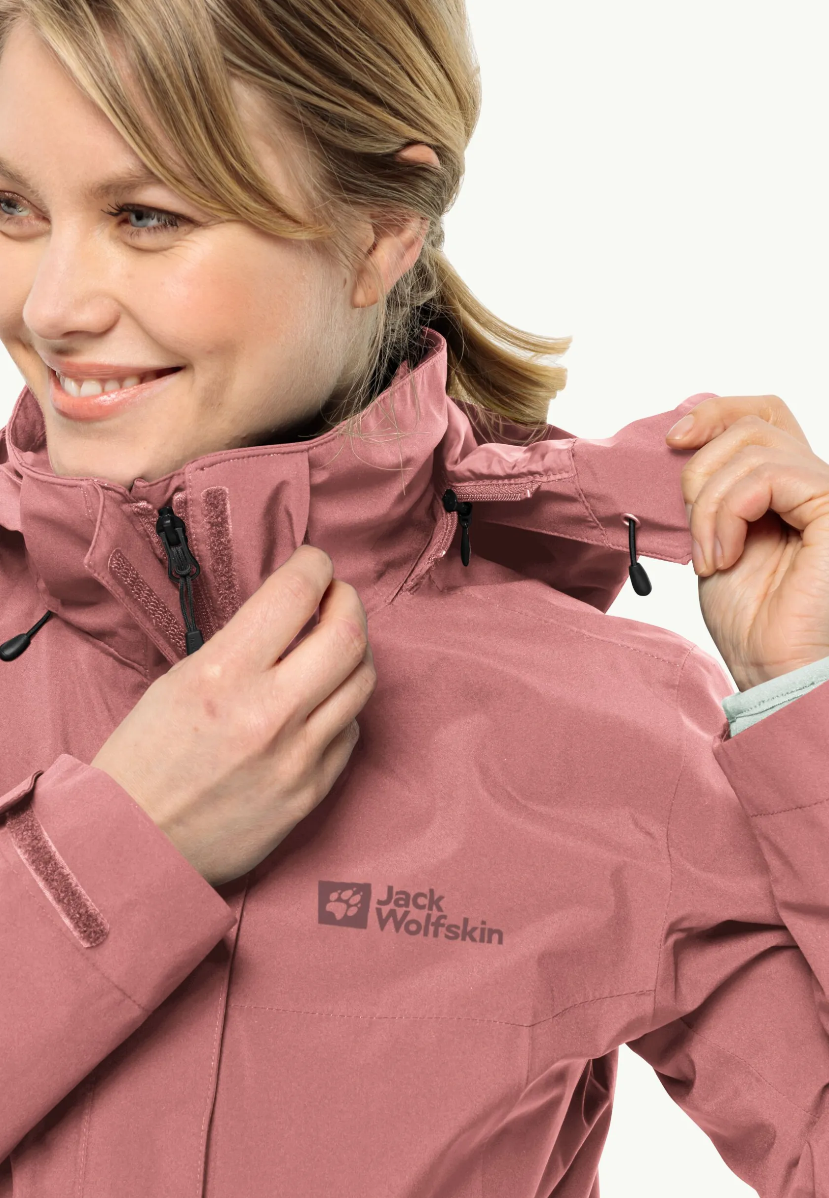 Wandelen|Voor- En Najaarsjacks/-Jassen|Jack Wolfskin Luntal 3in1 Jkt W