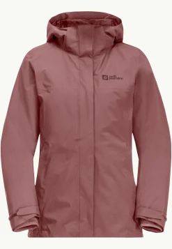 Wandelen|Voor- En Najaarsjacks/-Jassen|Jack Wolfskin Luntal 3in1 Jkt W