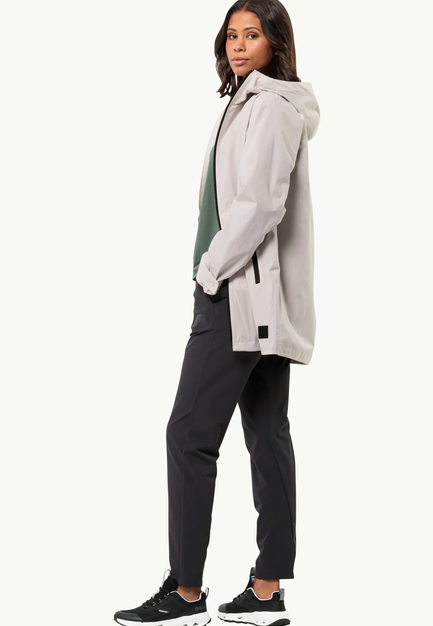 Lifestyle|Voor- En Najaarsjacks/-Jassen|Jack Wolfskin Mainkai Long Jkt W