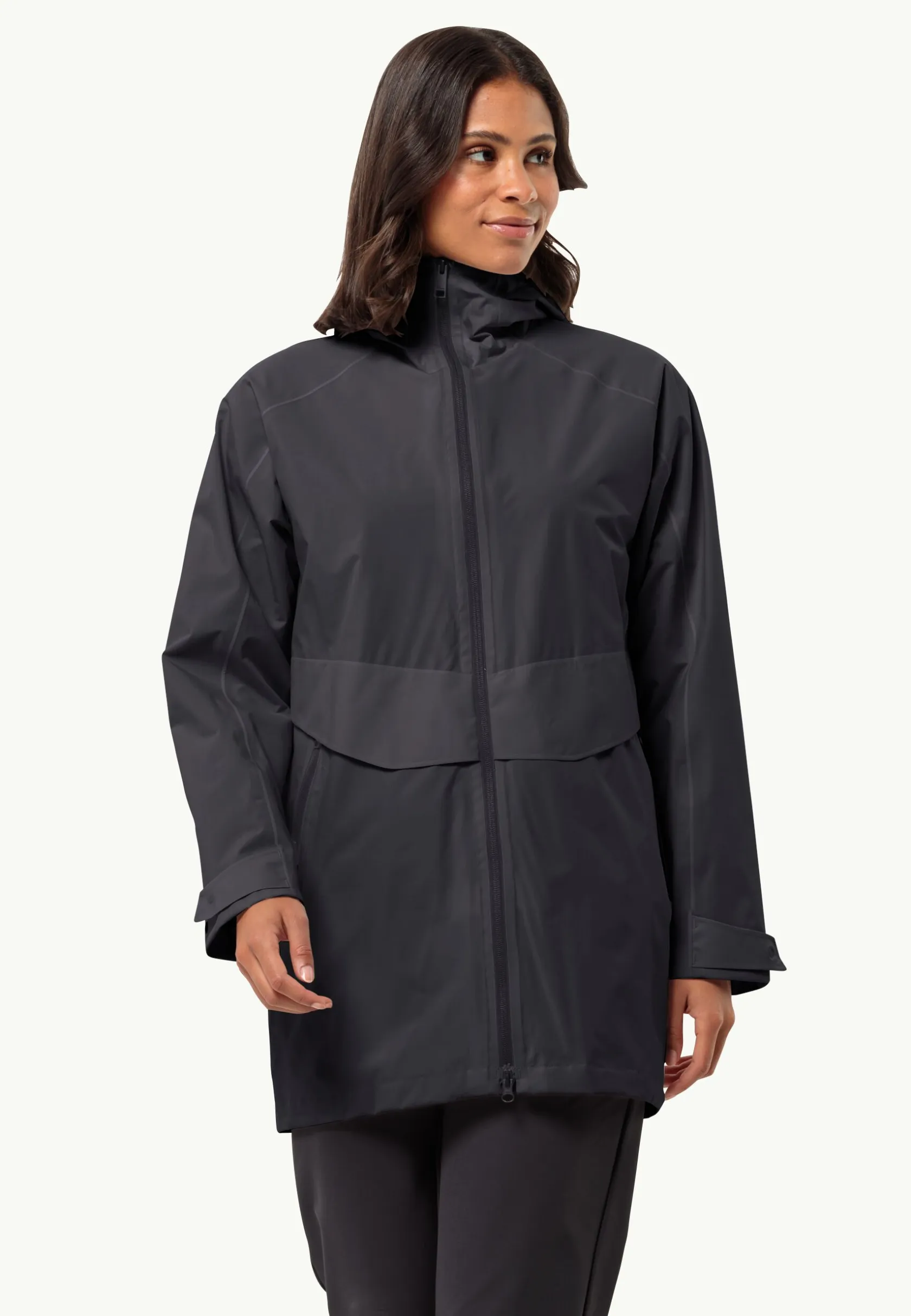 Lifestyle|Voor- En Najaarsjacks/-Jassen|Jack Wolfskin Mainkai Long Jkt W