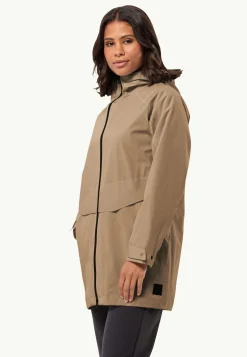 Lifestyle|Voor- En Najaarsjacks/-Jassen|Jack Wolfskin Mainkai Long Jkt W