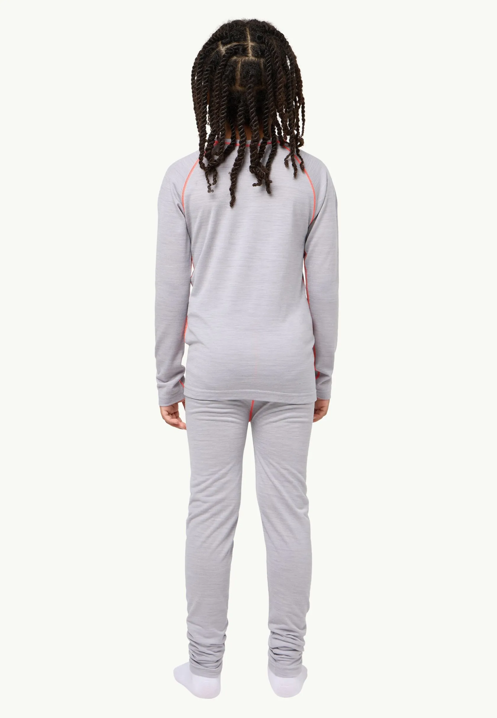 Functionele Shirts|Jack Wolfskin Merino Baselayer Set K
