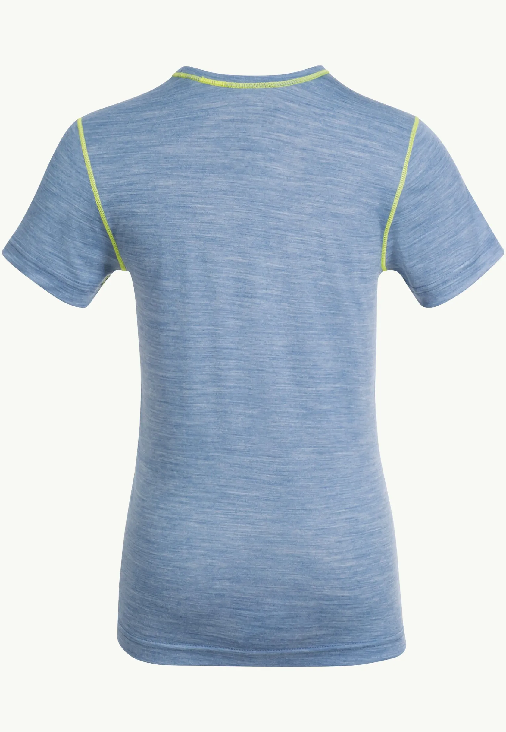 Functionele Shirts|T-Shirts & Longsleeves|Jack Wolfskin Merino Graphic T K Elemental Blue