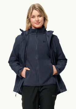 Lifestyle|Wandelen|Jack Wolfskin Moonrise 3in1 Jkt W