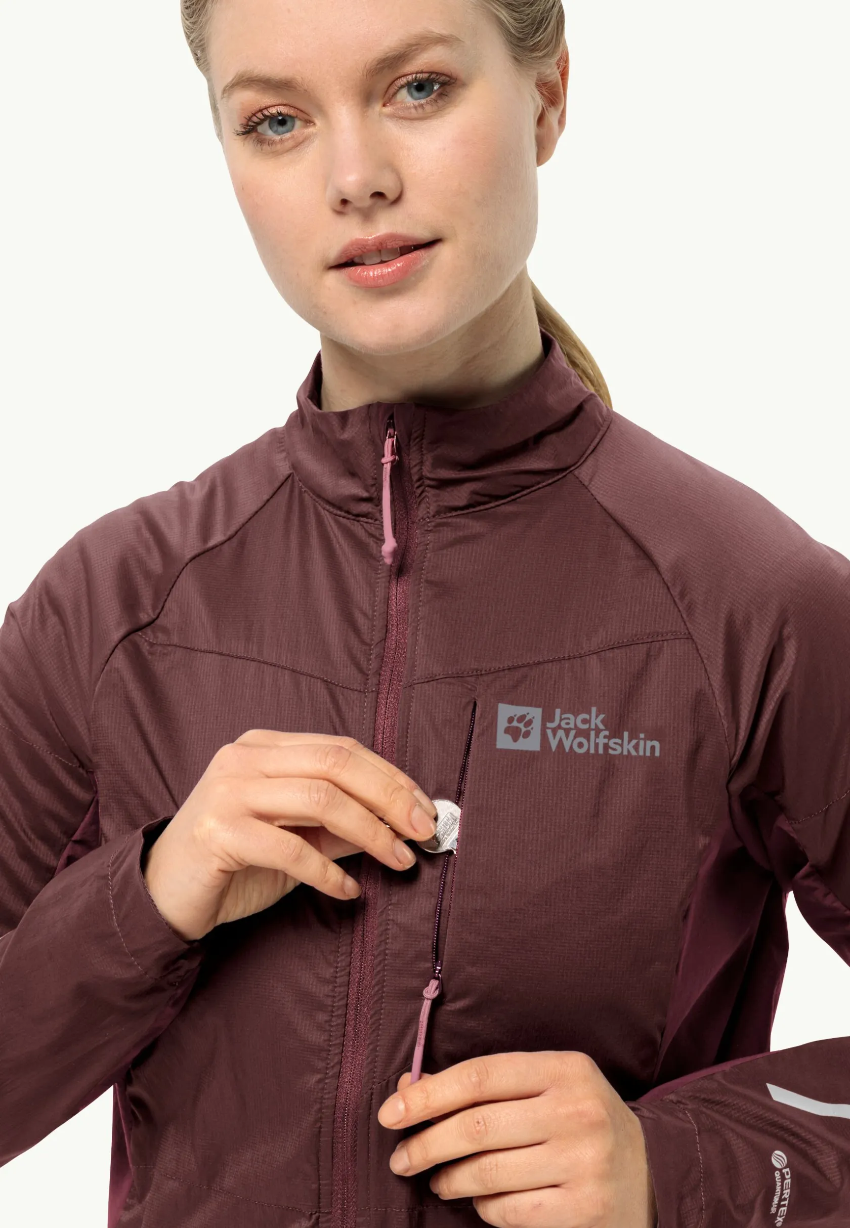 Fietsen|Voor- En Najaarsjacks/-Jassen|Jack Wolfskin Morobbia Alpha Ins Jkt W