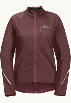 Fietsen|Voor- En Najaarsjacks/-Jassen|Jack Wolfskin Morobbia Alpha Ins Jkt W