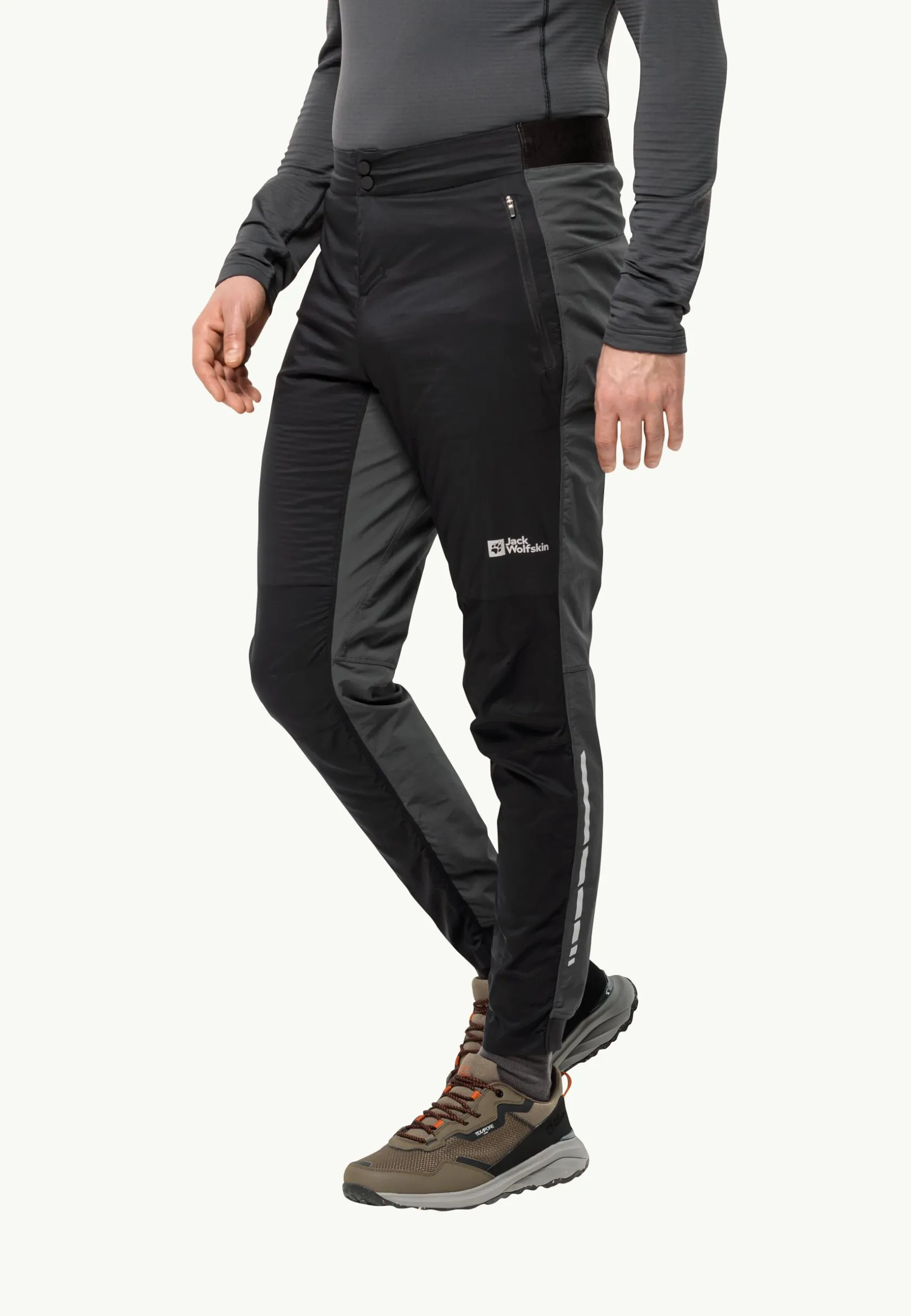 Fietsen|Fietsbroeken|Jack Wolfskin Morobbia Alpha Pants M black