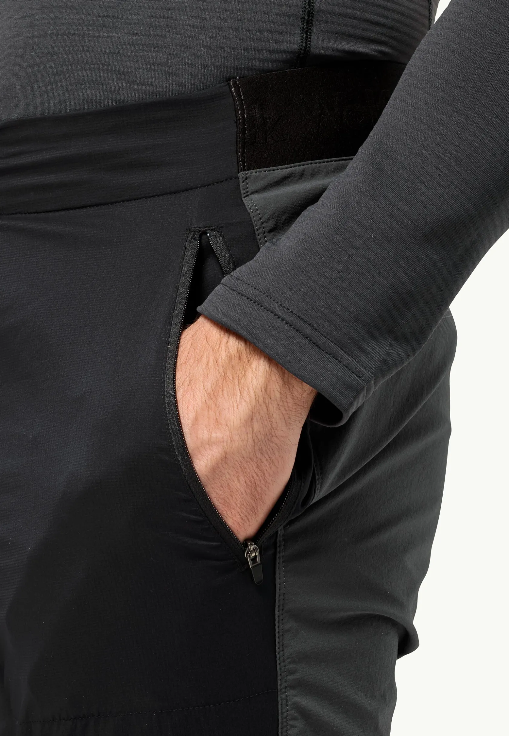 Fietsen|Fietsbroeken|Jack Wolfskin Morobbia Alpha Pants M black