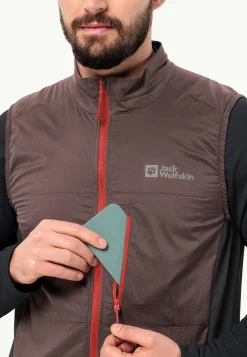Fietsen|Voor- En Najaarsjacks/-Jassen|Jack Wolfskin Morobbia Alpha Vest M
