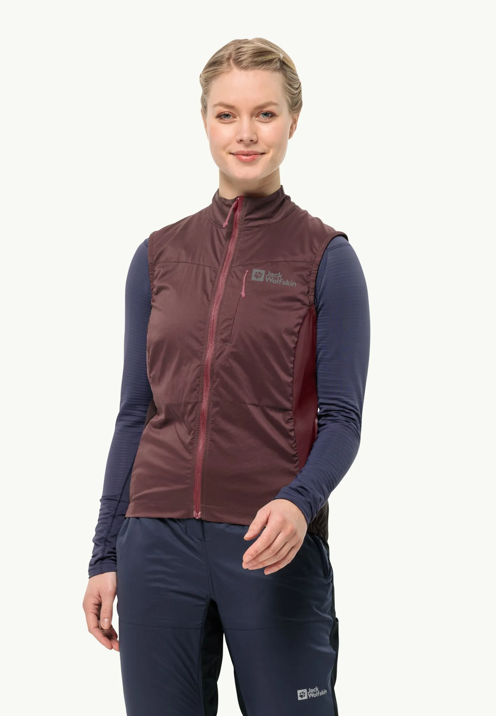 Fietsen|Voor- En Najaarsjacks/-Jassen|Jack Wolfskin Morobbia Alpha Vest W