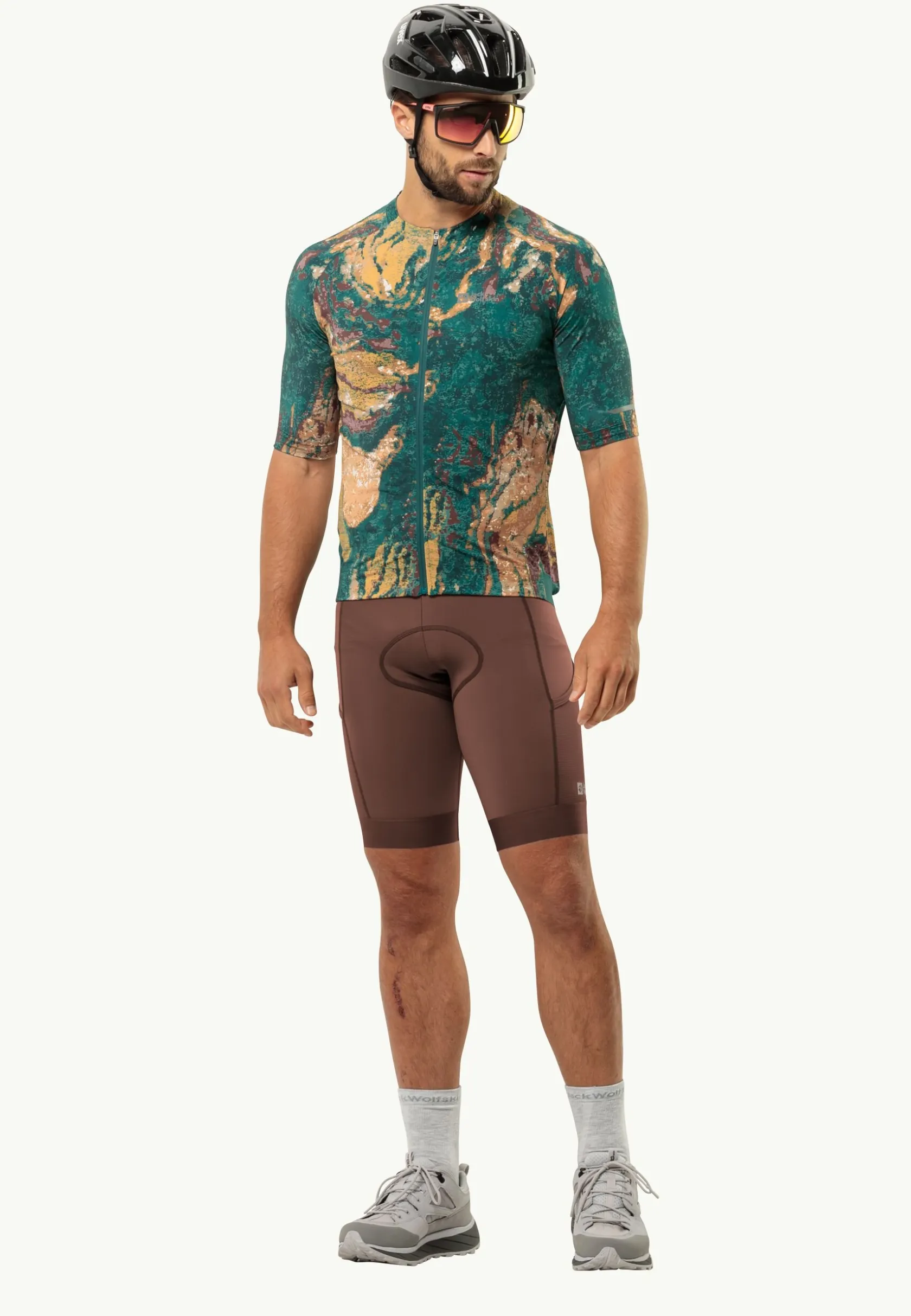 Shorts|Fietsbroeken|Jack Wolfskin Morobbia Bib Shorts M