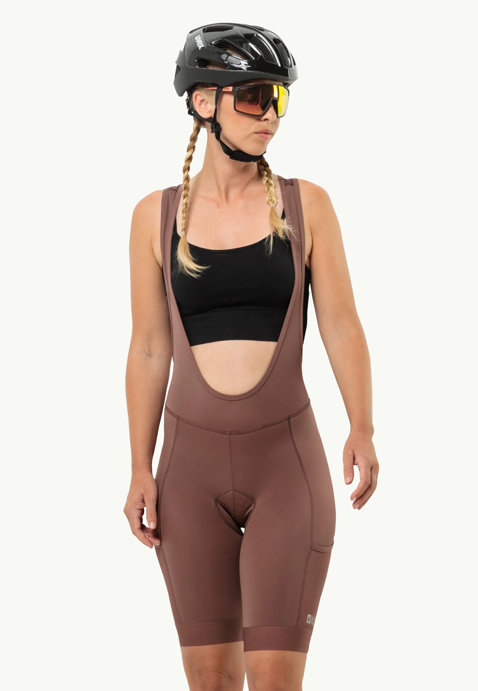 Fietsen|Rokken & Shorts|Jack Wolfskin Morobbia Bib Shorts W