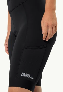 Fietsen|Rokken & Shorts|Jack Wolfskin Morobbia Bib Shorts W