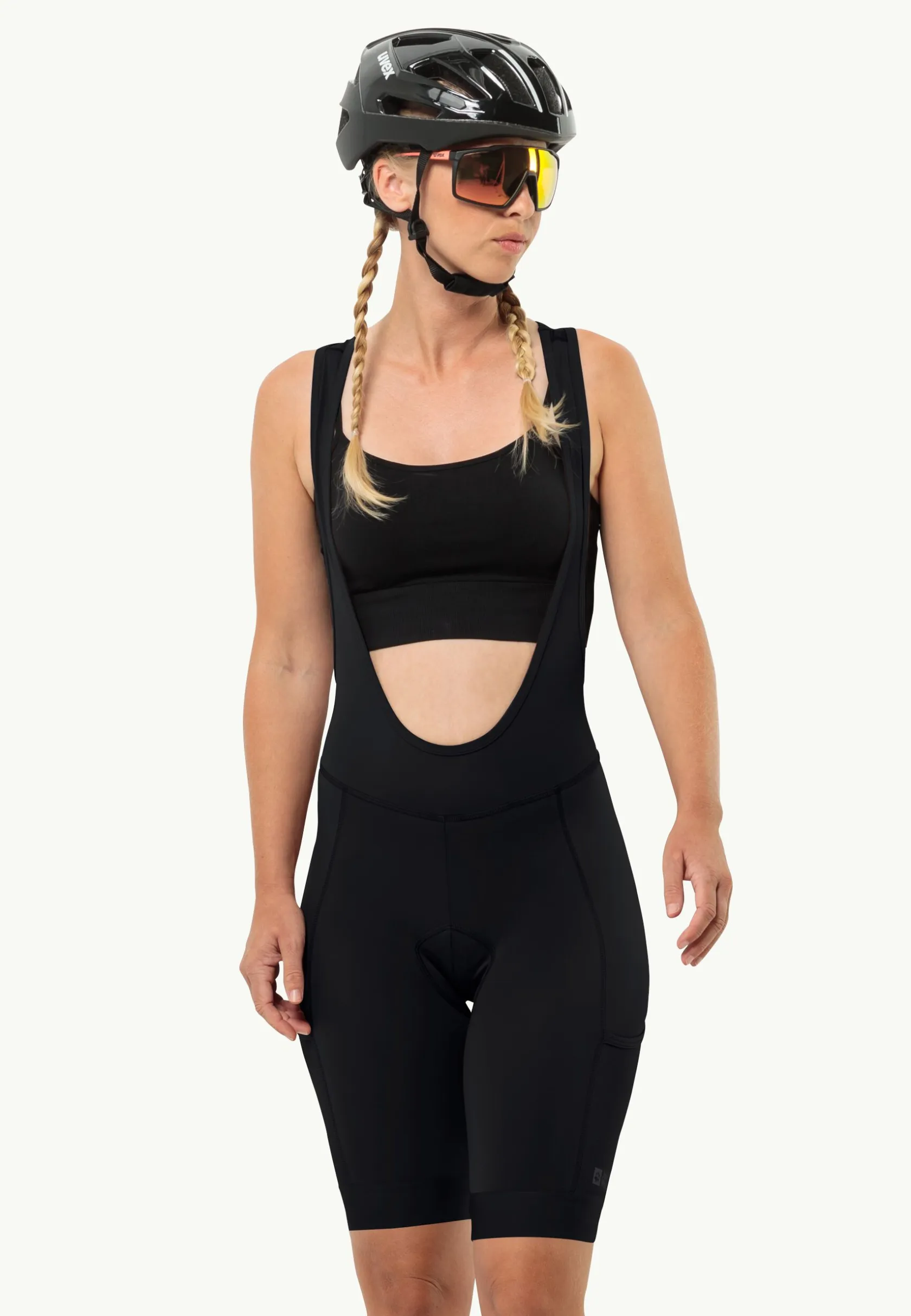 Fietsen|Rokken & Shorts|Jack Wolfskin Morobbia Bib Shorts W