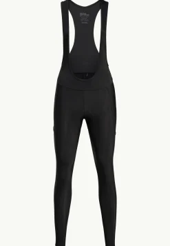 Fietsen|Fietsbroeken|Jack Wolfskin Morobbia Bib Tights W black