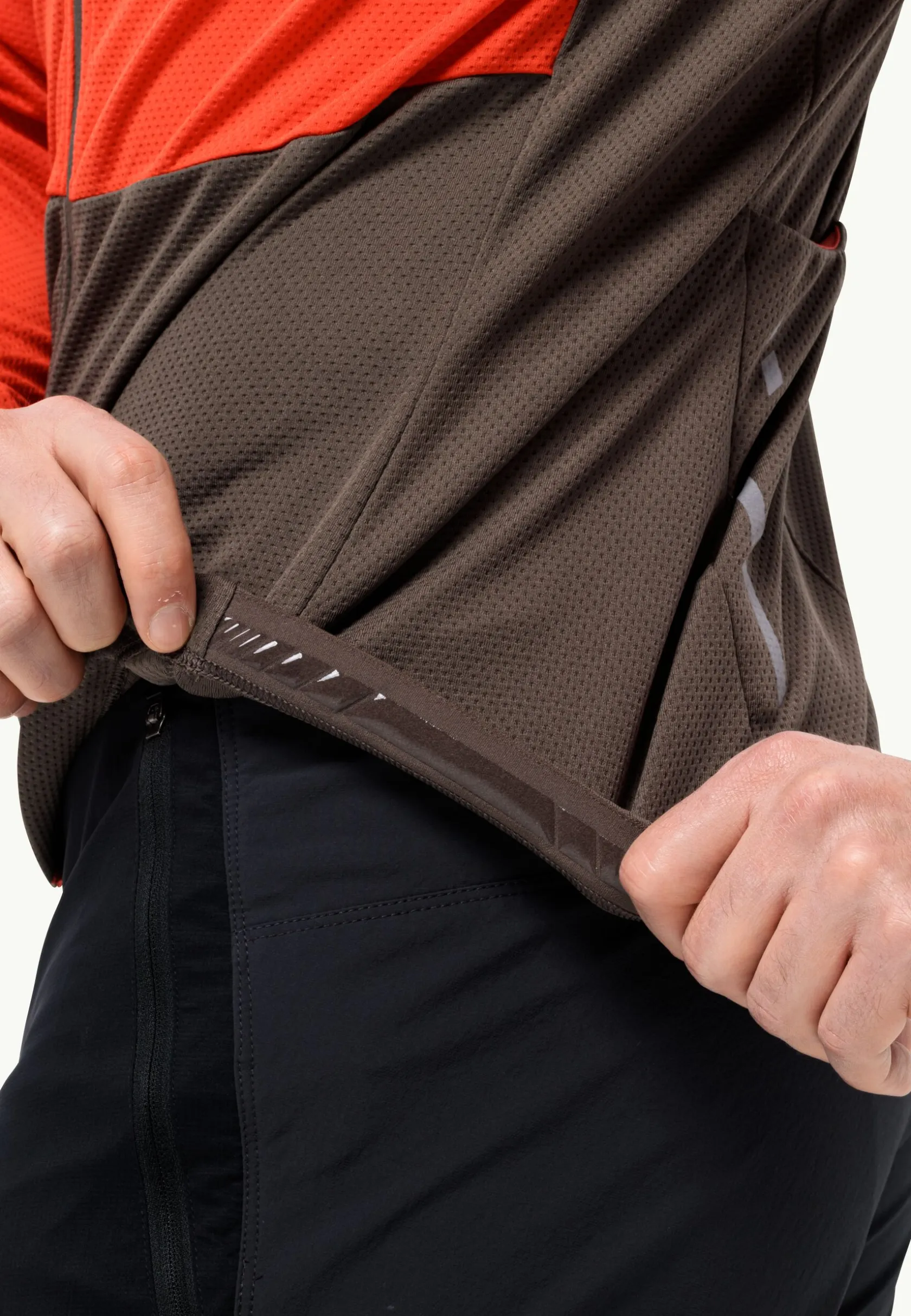 Fietsen|Functionele Shirts|Jack Wolfskin Morobbia Fz L/s M