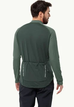 Fietsen|Functionele Shirts|Jack Wolfskin Morobbia Fz L/s M
